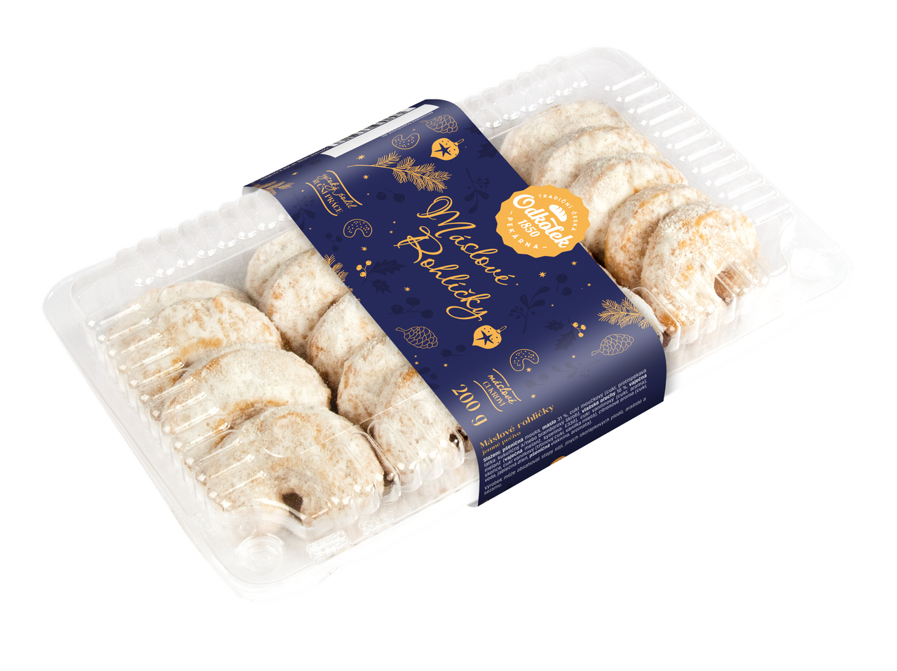 Máslové rohlíčky 200 g