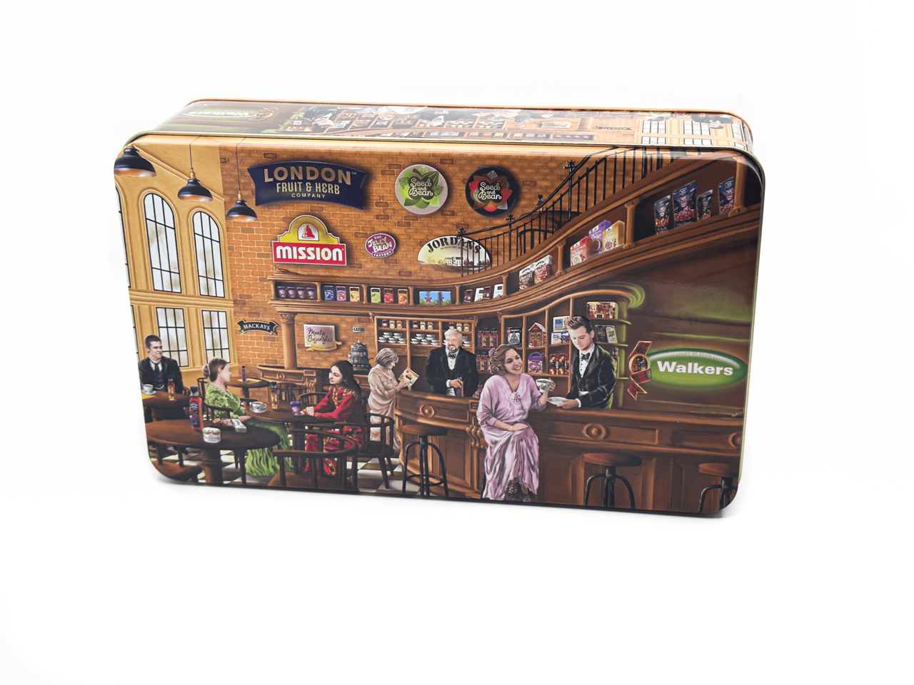 LONDON Fruit Herb Čaj dóza kavárna 120 g plech