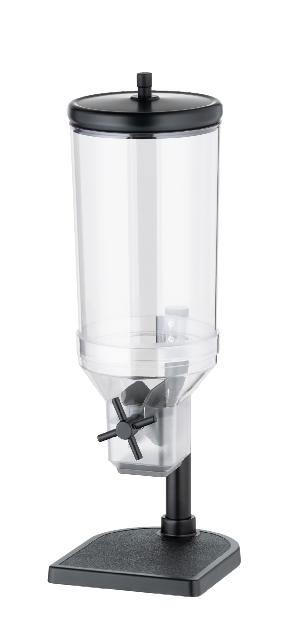 APS Zásobník cereal 4,5 l nerez/ SAN černý 1 ks