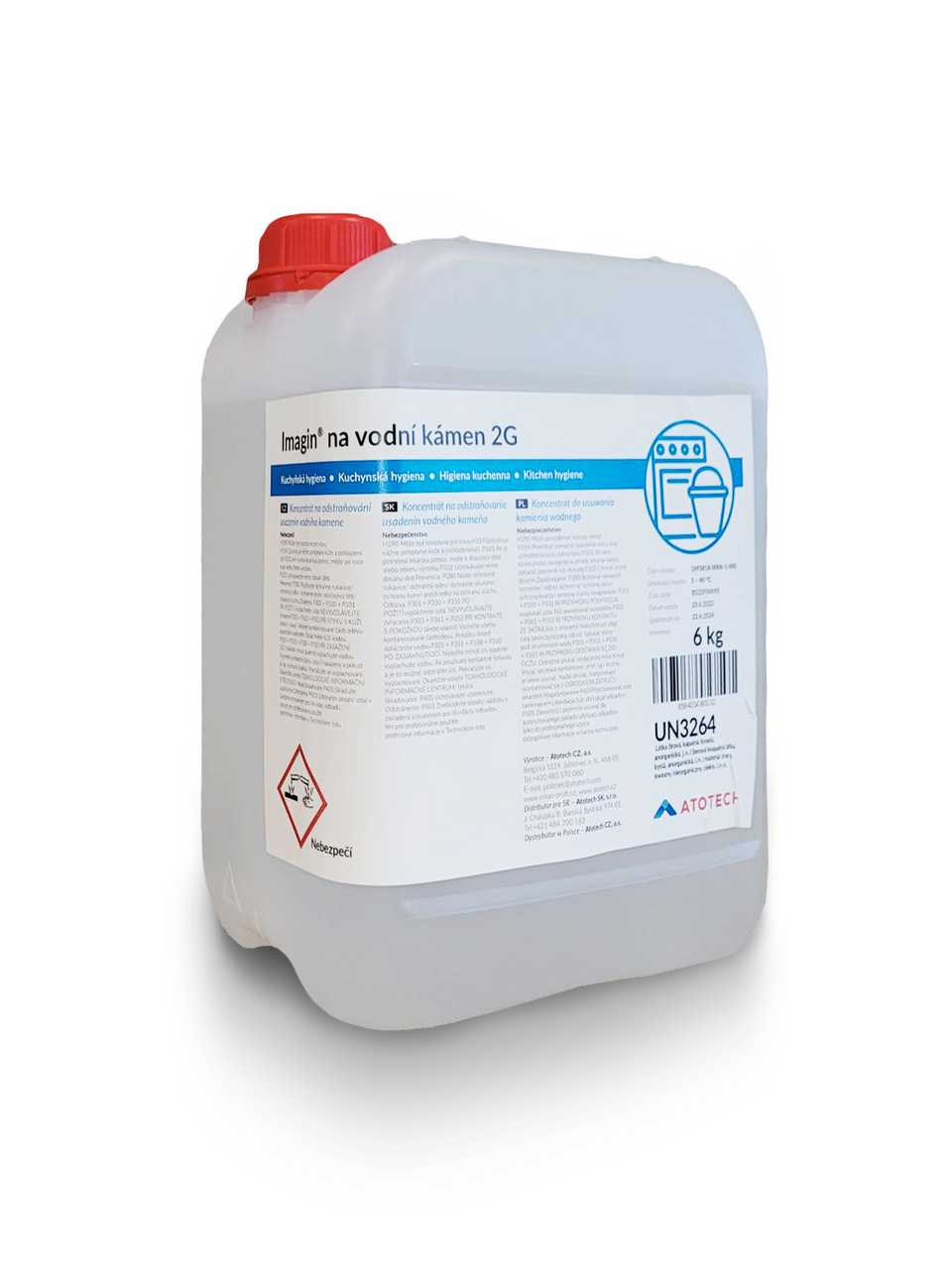 IMAGIN Čistič na vodní kámen 2G 6 kg