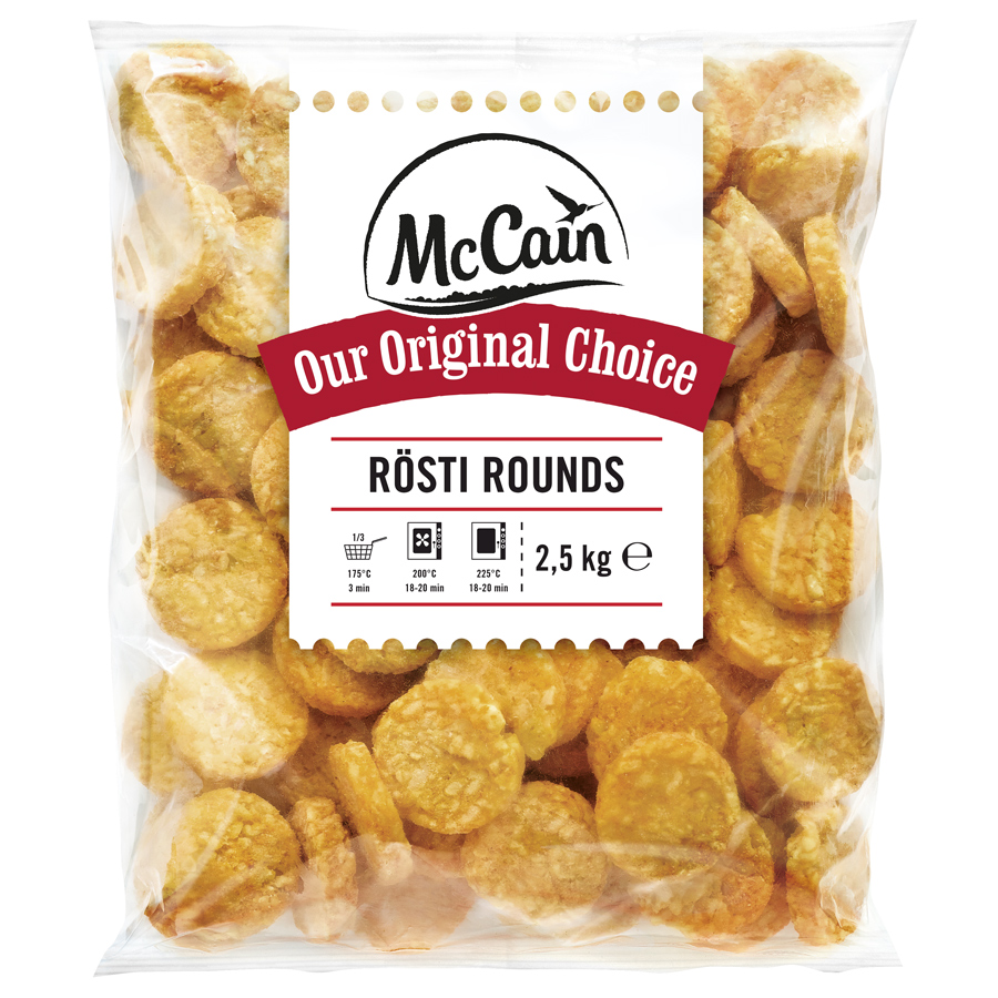 McCain Rösti Rounds mraž. 4 x 2,5 kg