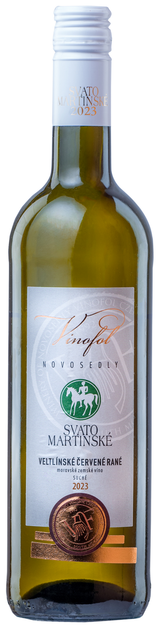 Vinofol Svatomartinské Veltlínské červené rané 6 x 750 ml