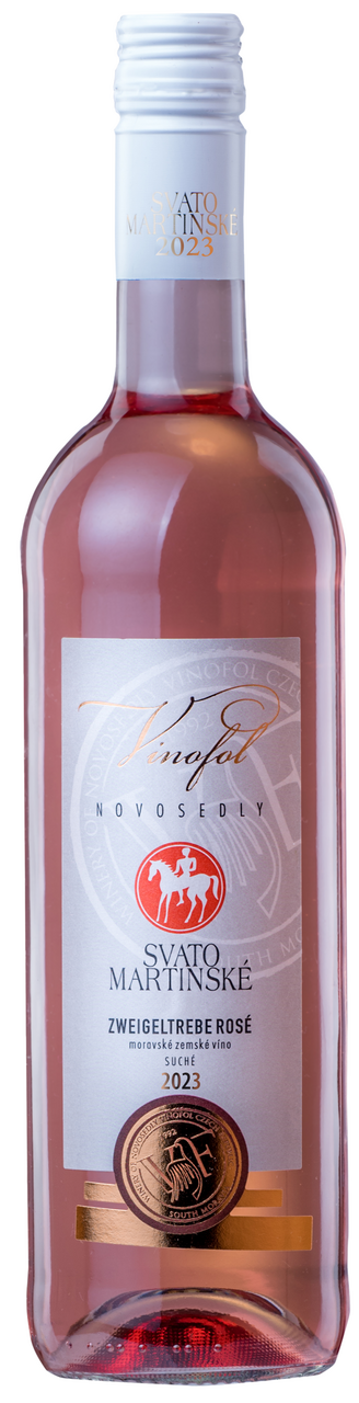 Vinofol Svatomartinské Zweigeltrebe Rosé 6 x 750 ml
