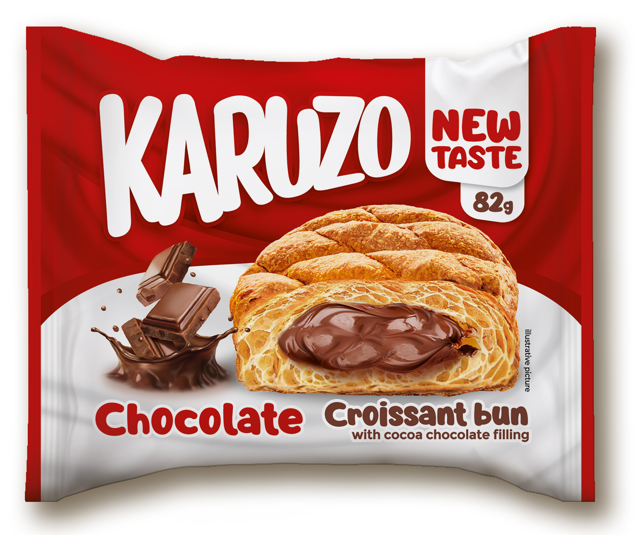 KARUZO Světlé čoko náplň 85 g