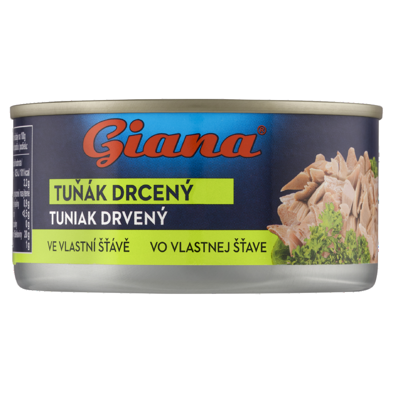 Giana Tuňák drcený ve vlastní šťávě 6 x 170 g