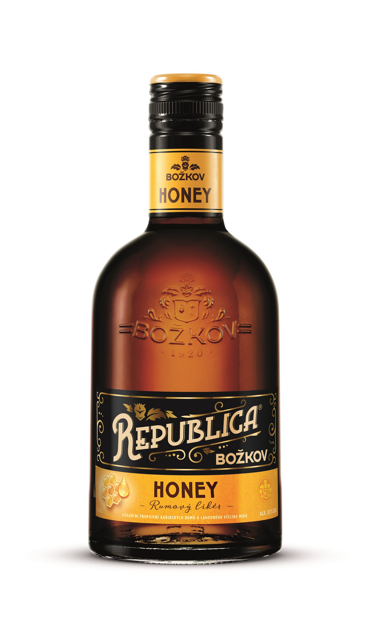 BOŽKOV Republica Honey 33 % 12 x 500 ml