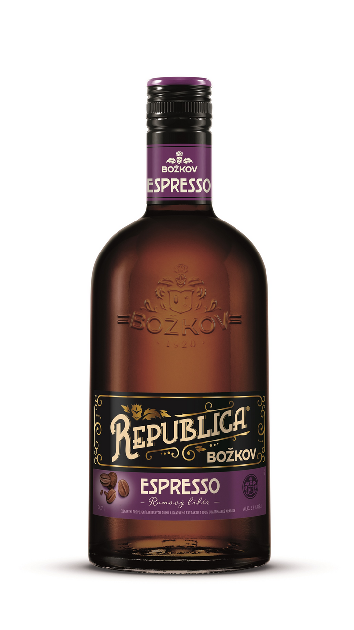 BOŽKOV Republica Espresso 33 % 700 ml