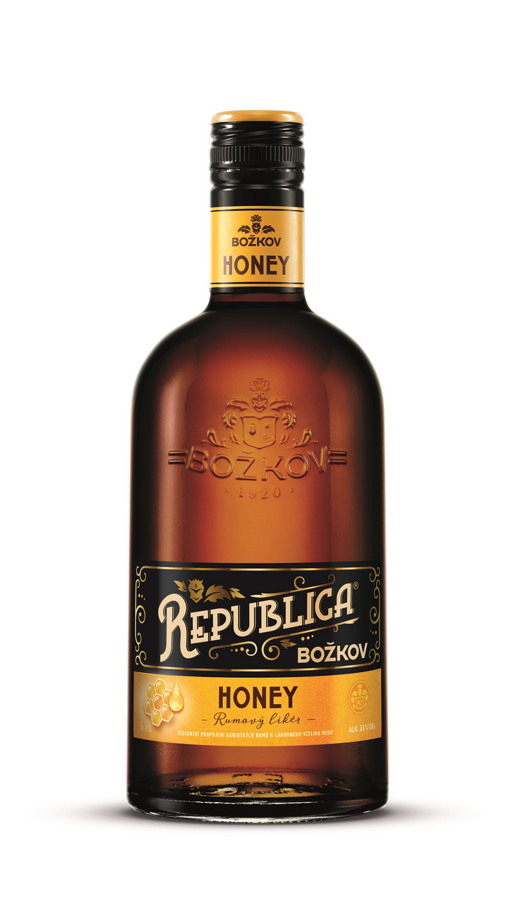 BOŽKOV Republica Honey 33 % 6 x 700 ml