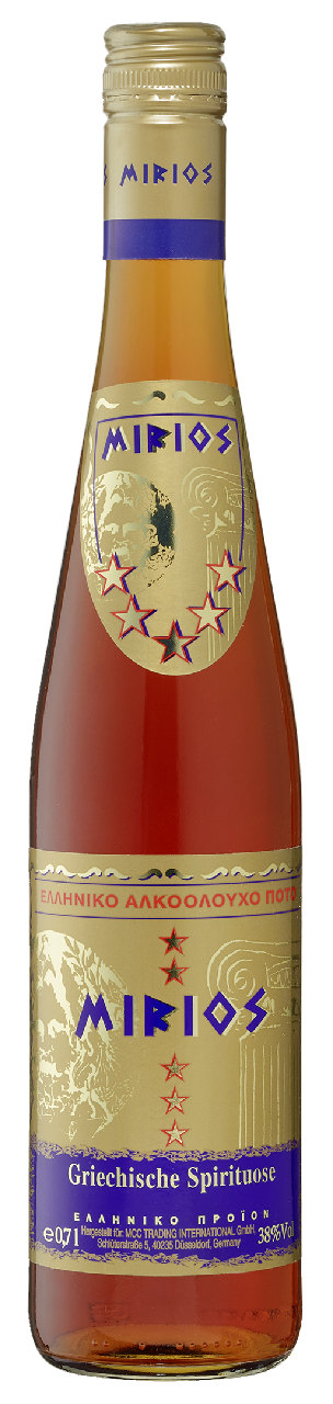 MIRIOS Brandy 38 % 700 ml