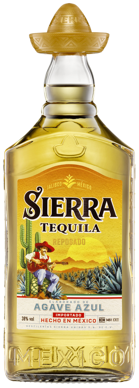 SIERRA Tequila Reposado 38 % 1 l