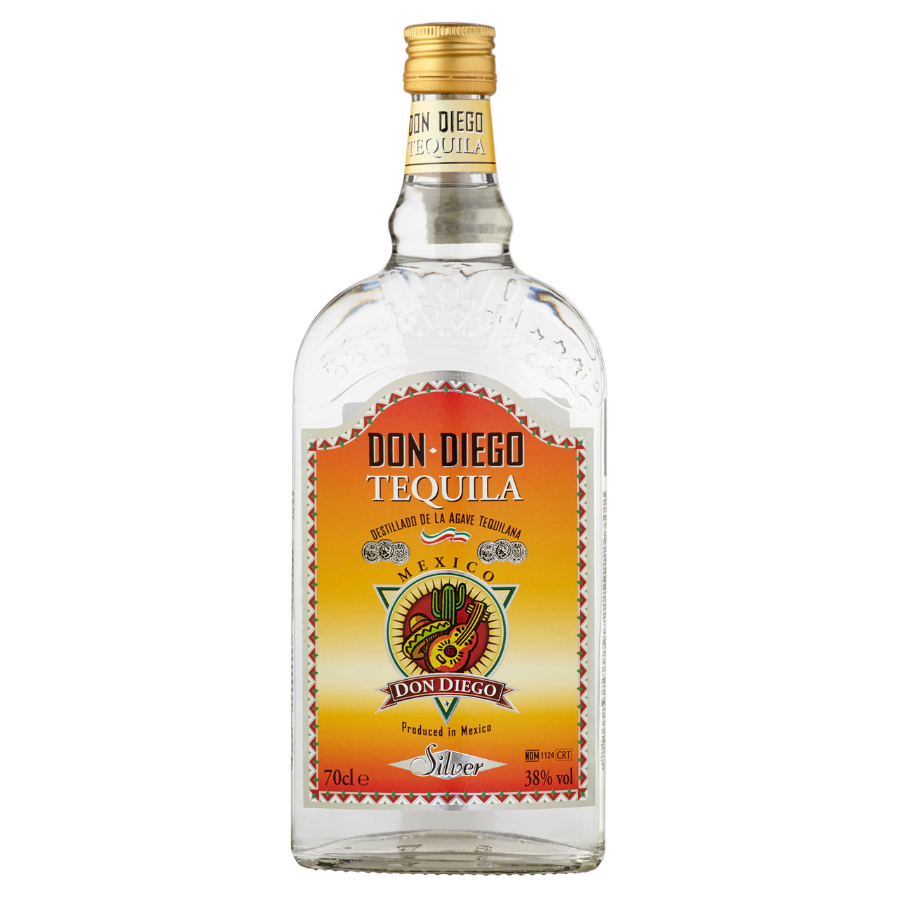 DON DIEGO Tequila Silver 38 % 700 ml