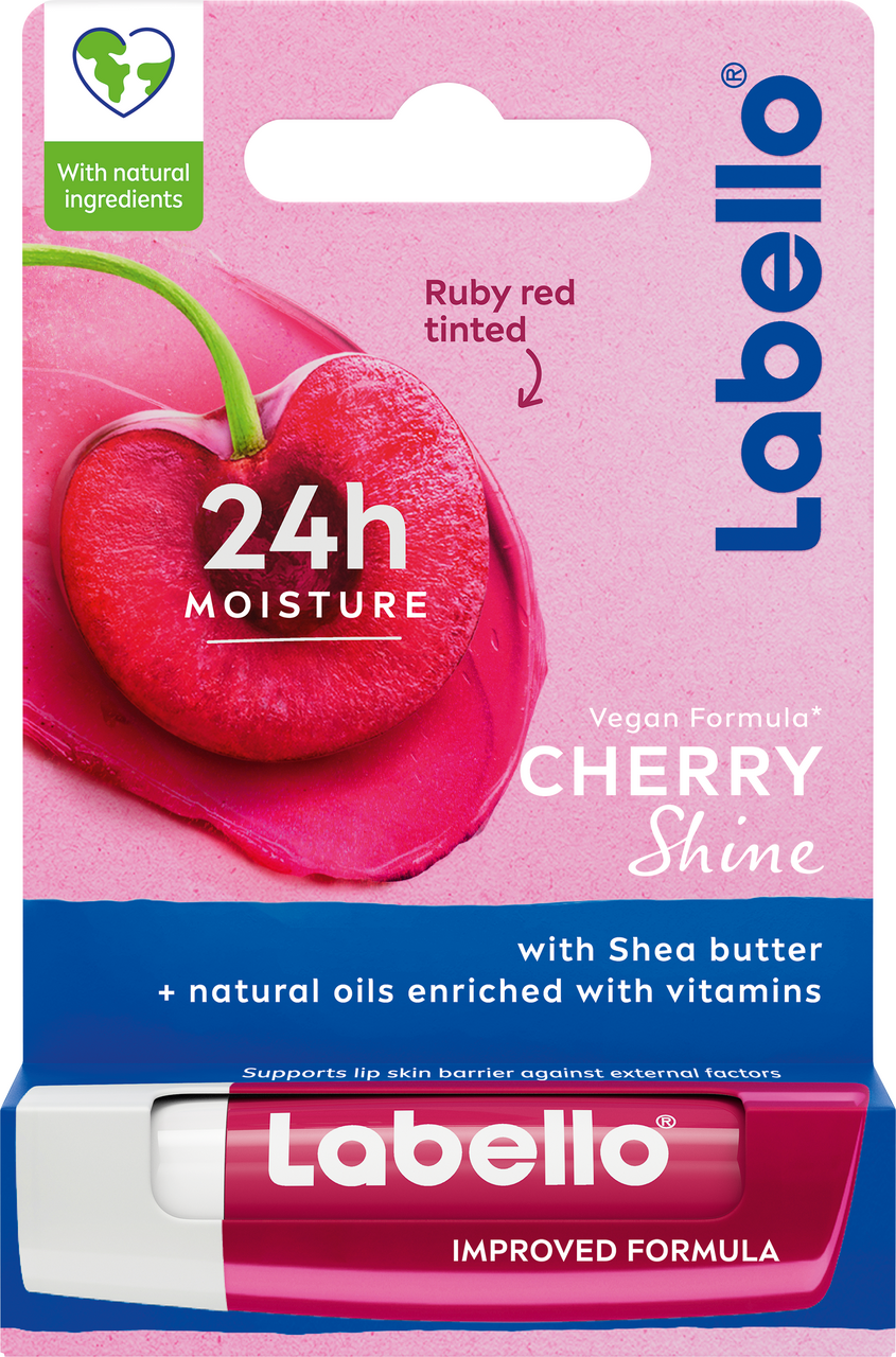 Labello Cherry Shine Tónovací balzám na rty 4,8 g