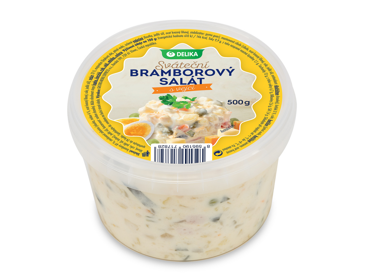 BRAMBOROVÝ SALÁT S VEJCI 500g