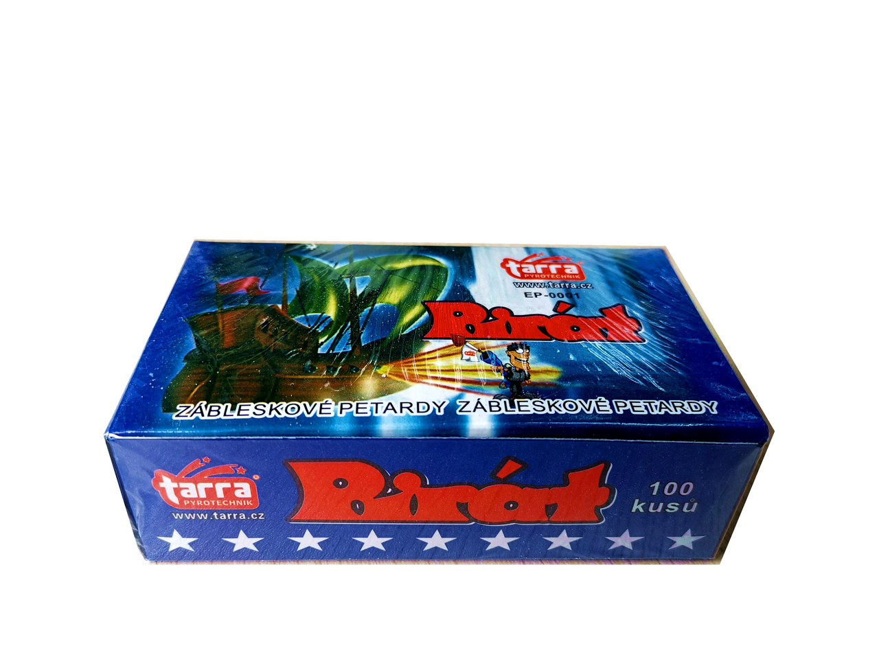 Záblesková petarda Pirát 100 ks