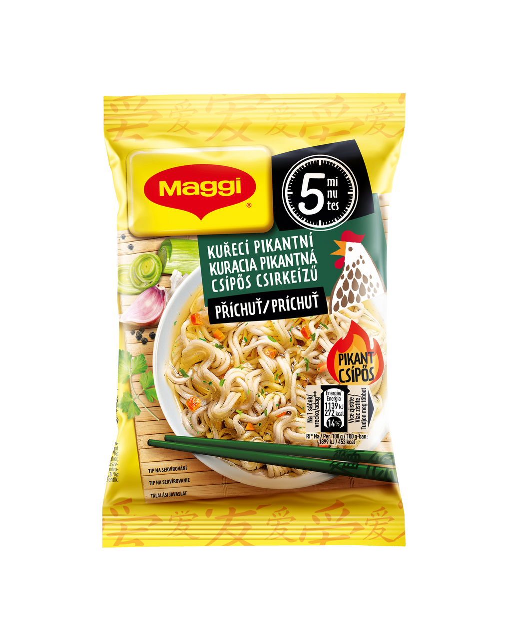 Maggi Nudle kuřecí pikantní 59,2 g