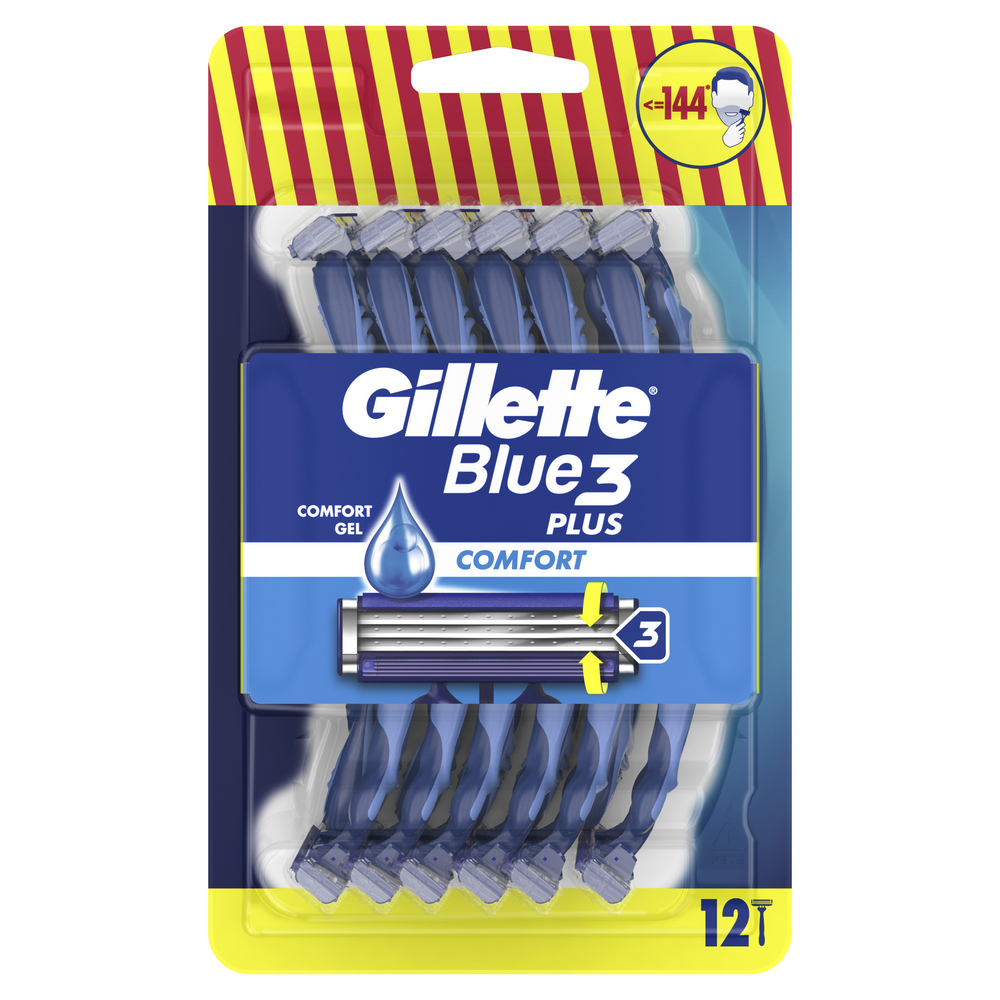 Gillette Blue3 Pohotová holítka 12 ks