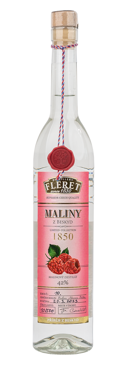 FLERET Maliny z Beskyd 42 % 500 ml
