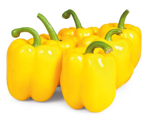 Paprika žlutá 70+ I. čerstvá 5 kg