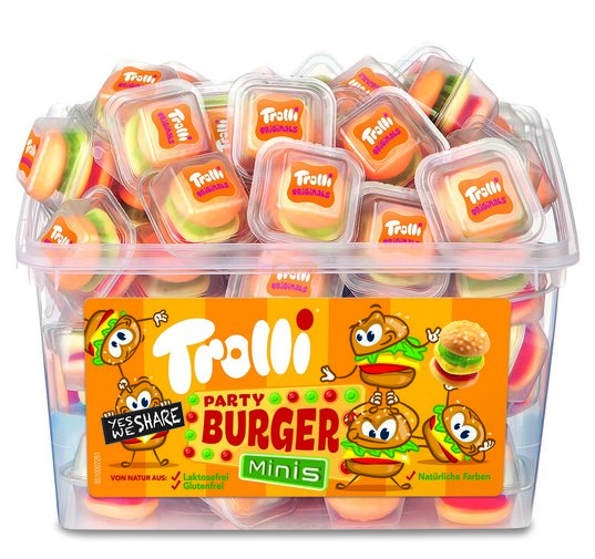 Trolli Mini Burger 60 x 10 g