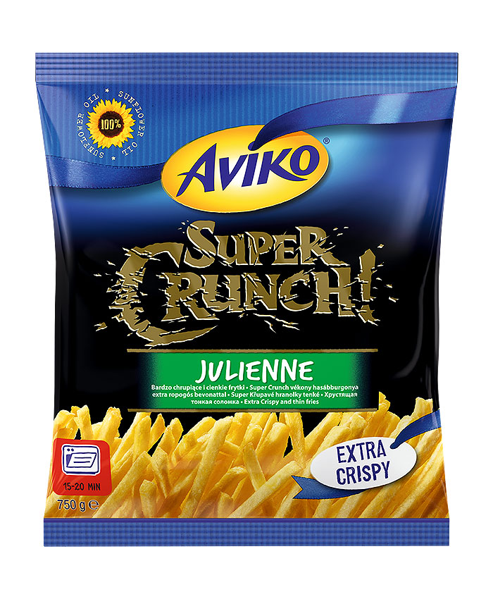 AVIKO Super Crunch Julienne mraž. 10 x 750 g