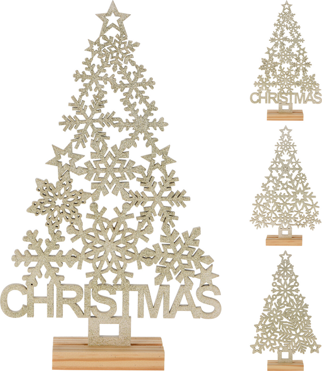 Strom Champagne na stojanu 30 cm 1 ks