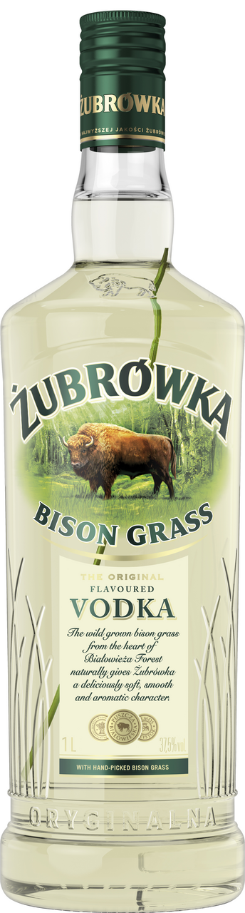 ZUBROWKA Bison Grass 37,5 % 1 l