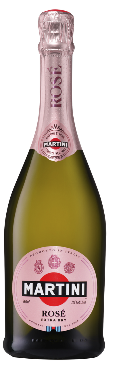 MARTINI Prosecco D.O.C. Rose šumivé víno extra suché 6 x 750 ml