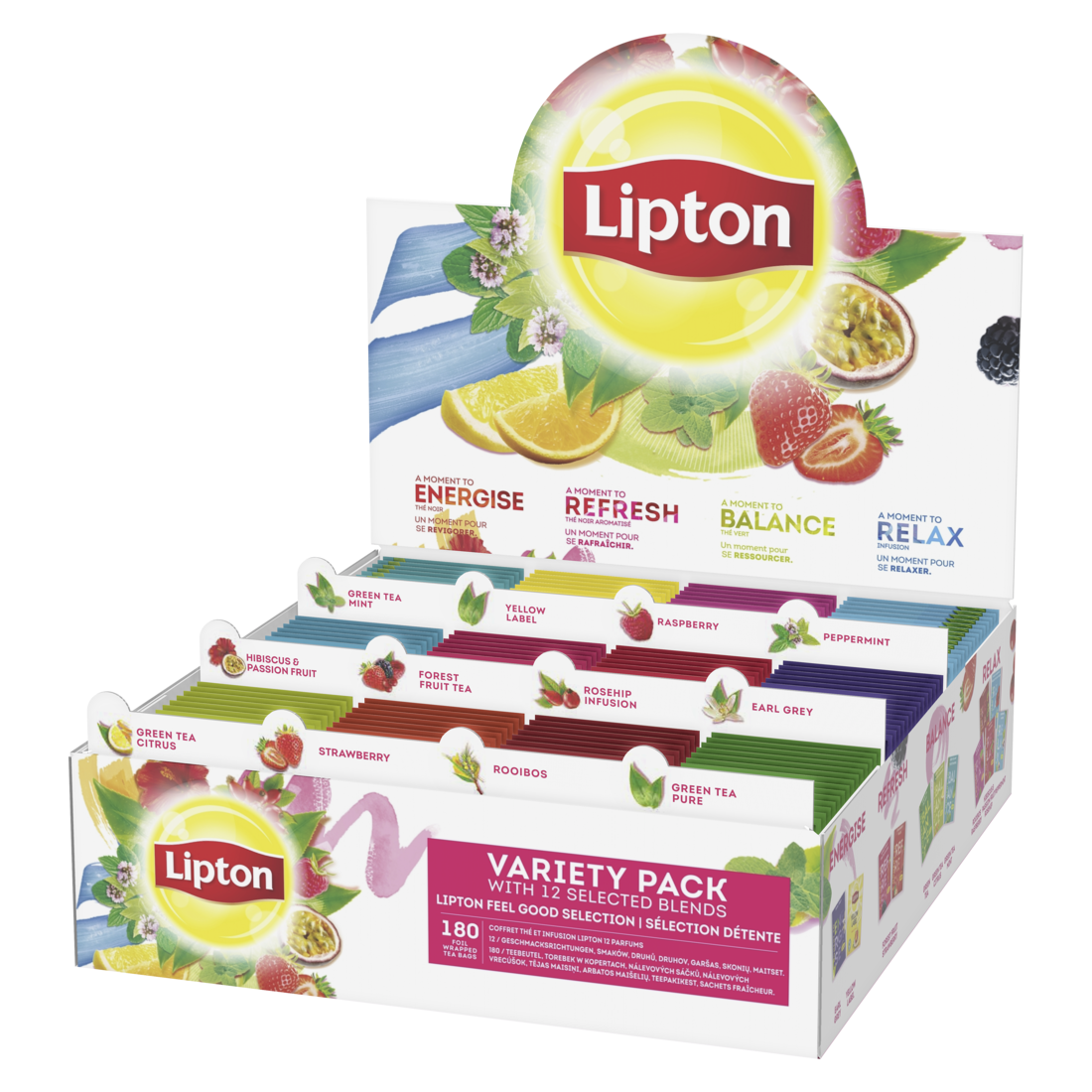 Lipton Variety Pack 180 ks