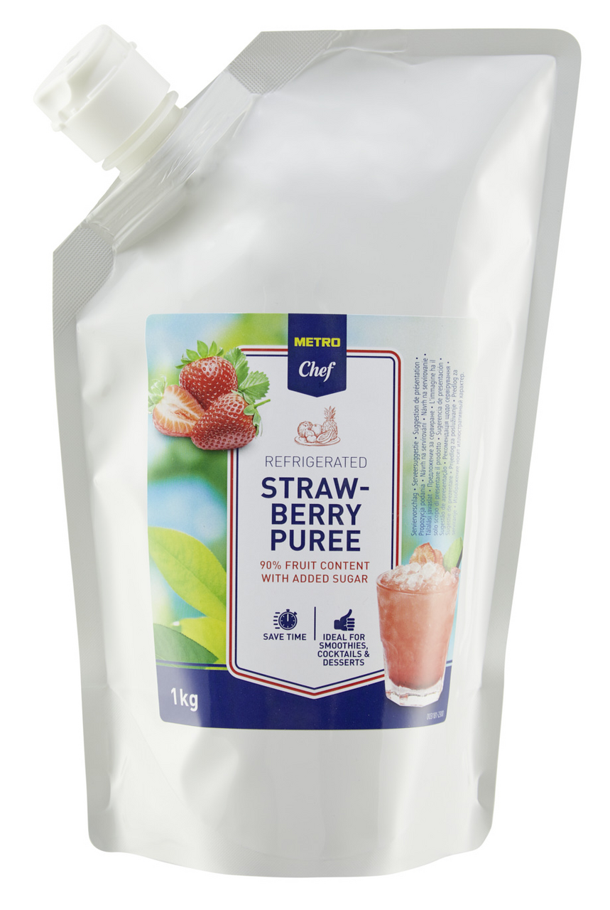 METRO Chef Pyré ovocné jahoda 1 kg