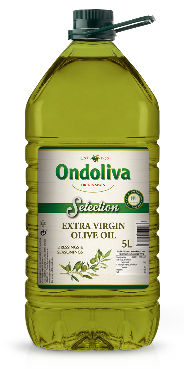 Ondoliva Extra Virgin Olive Oil 5 l PET