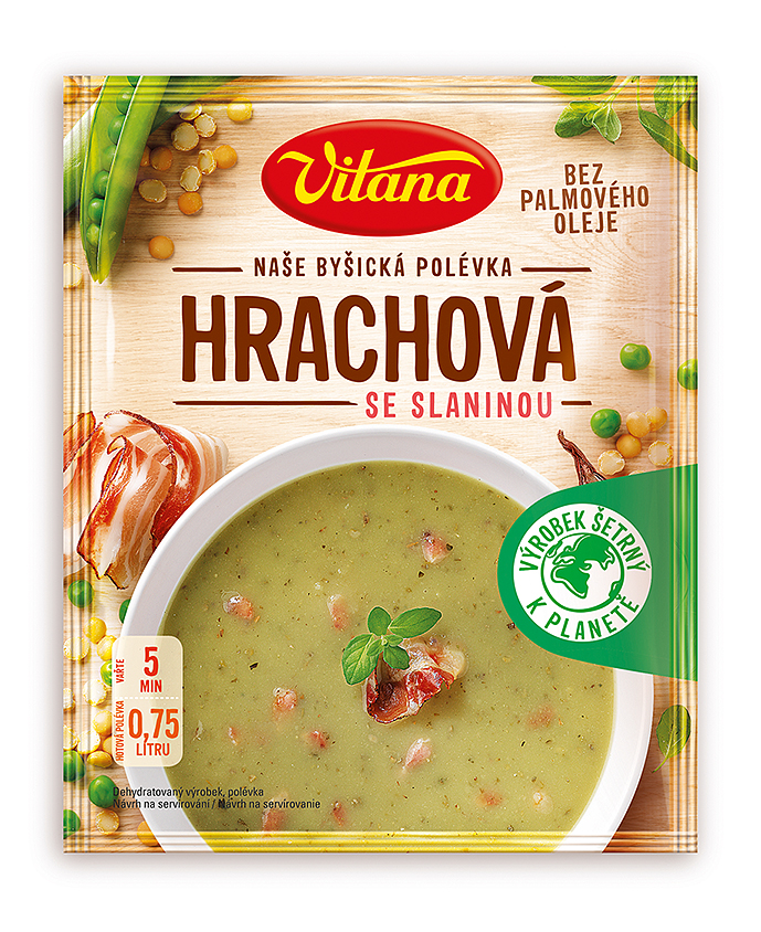Vitana Hrachová polevka se slaninou 72 g
