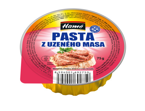 Hamé Pasta z uzeného masa 28 x 75 g
