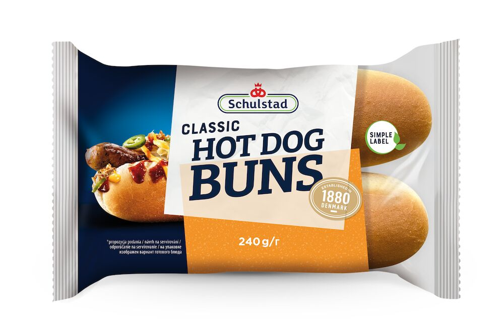 Schulstad Hot Dog 4 x 60 g
