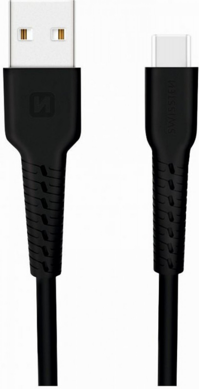 SWISSTEN Kabel USB/ USB-C 1 m černý 1 ks