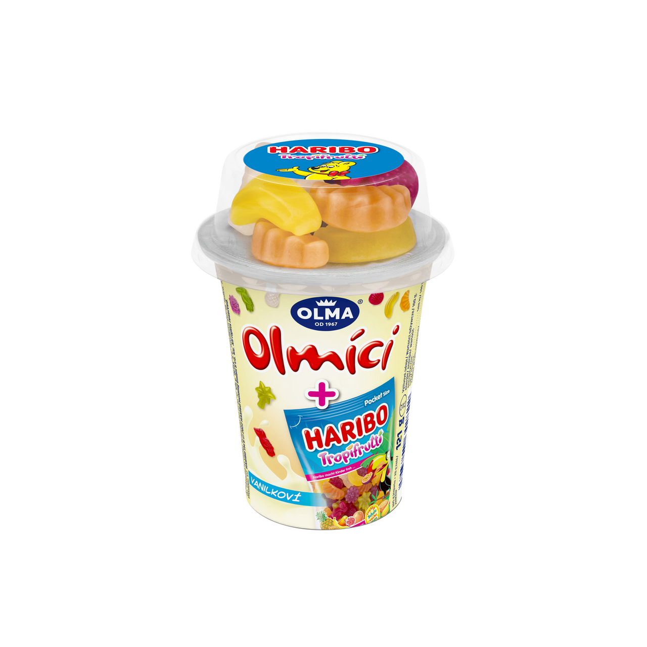 OLMA Olmíci Haribo vanilka chlaz. 10 x 121 g