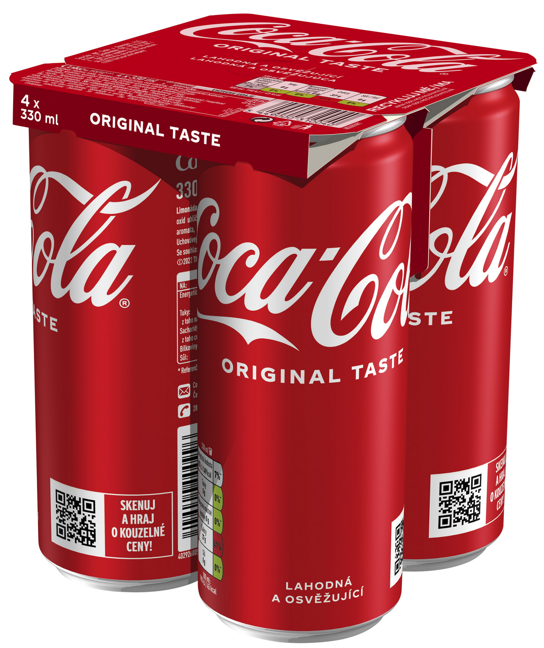 Coca-Cola 4 x 330 ml