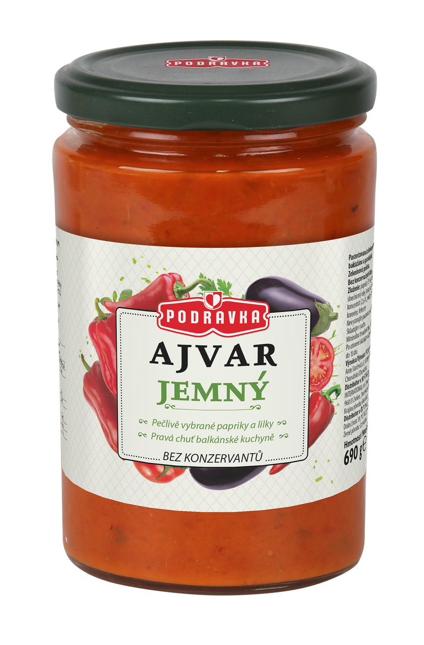 PODRAVKA Ajvar jemný 690 g