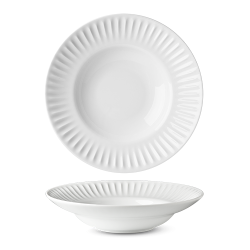 G.Benedikt Talíř hluboký pasta RIBBY 26 cm porcelán 3 ks