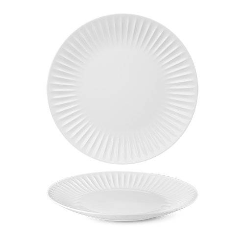 G.Benedikt Talíř mělký RIBBY 30 cm porcelán 3 ks