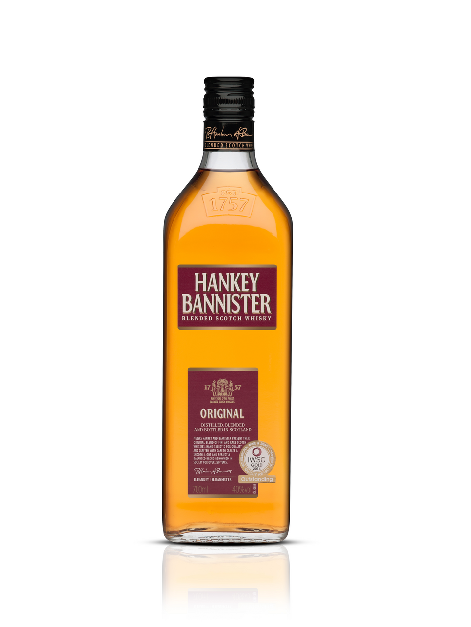 HANKEY BANNISTER 40 % 700 ml