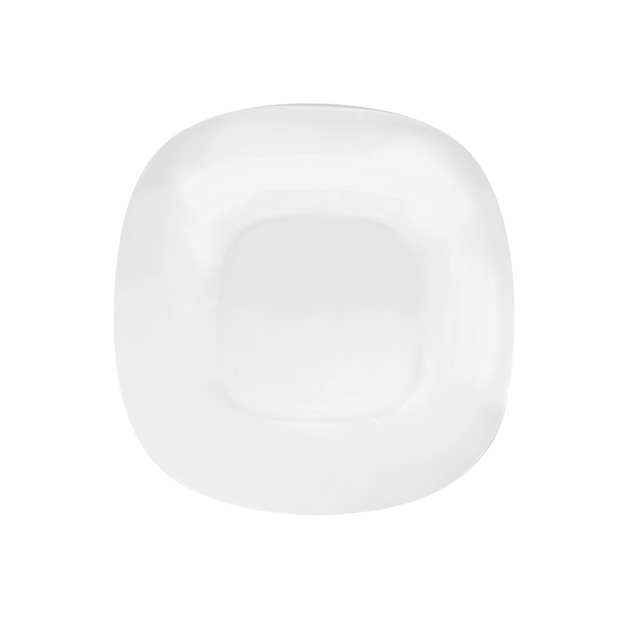 Orion Talíř dezertní Luna 20 x 20 opálové sklo bílý 1 ks