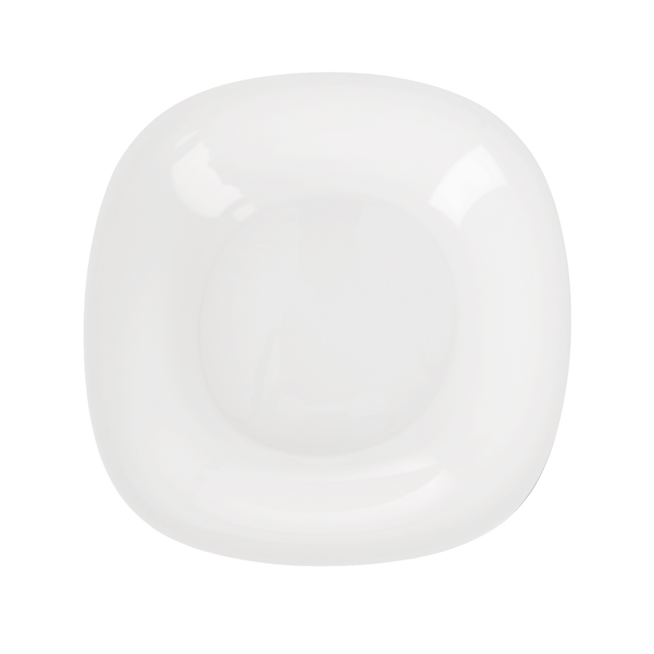 Orion Talíř hluboký Luna 21,5 x 21,5 opálové sklo bílý 1 ks
