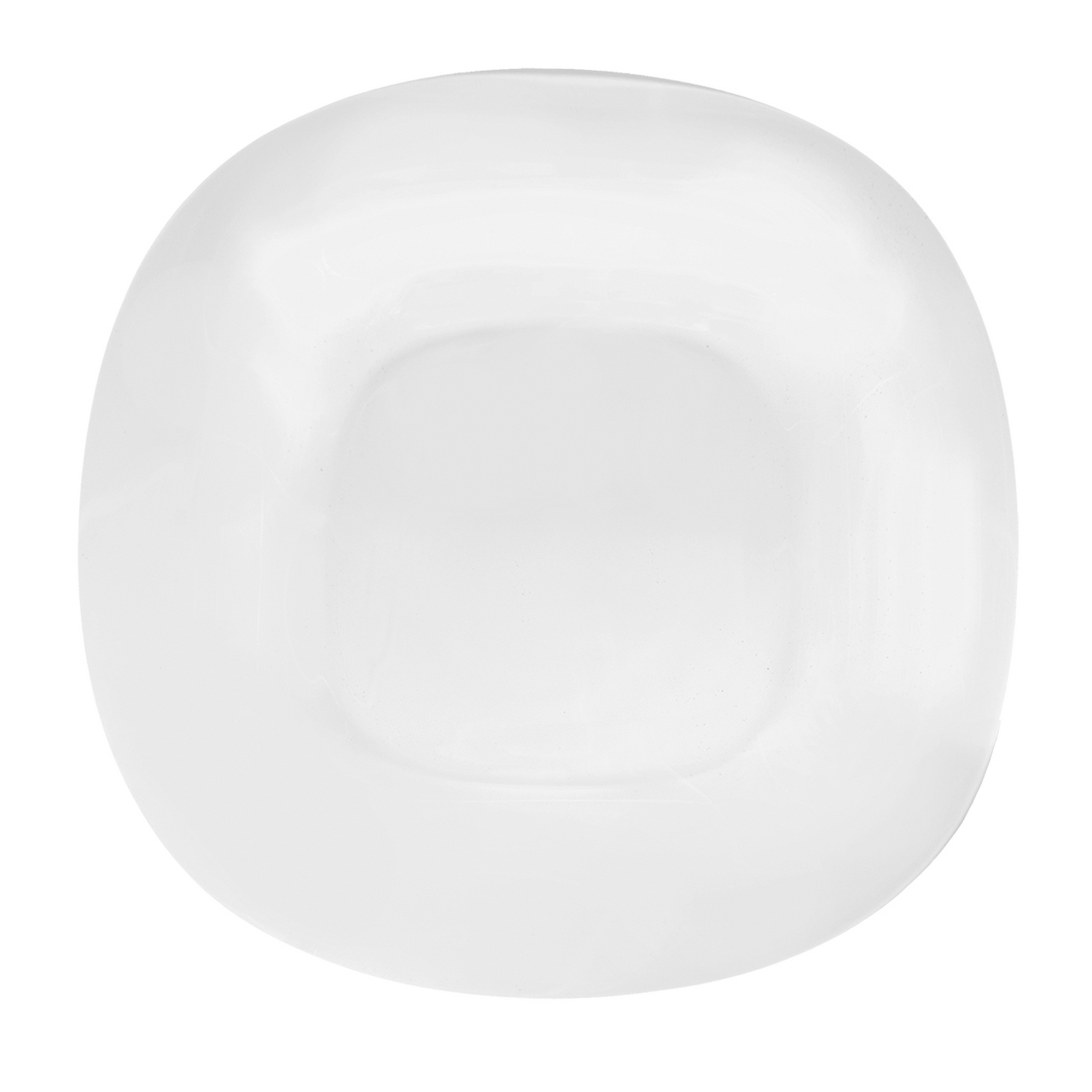 Orion Talíř mělký Luna 26,5 x 26,5 opálové sklo bílý 1 ks
