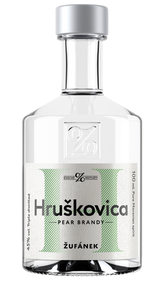 ŽUFÁNEK Hruškovice 45 % 25 x 100 ml