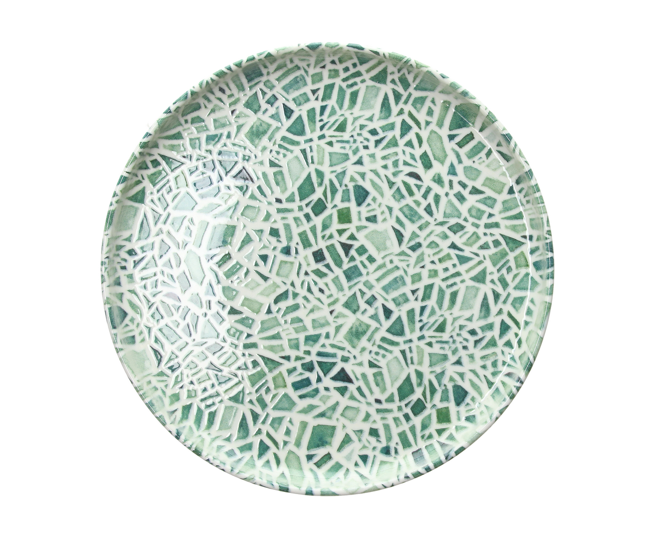 Tognana Talíř mělký EDGE EMERALD 23 cm porcelán 6 ks