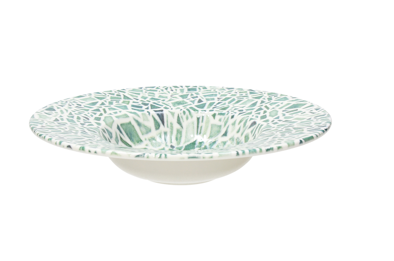 Tognana Talíř hluboký GOURMET EMERALD 25 cm porcelán 6 ks