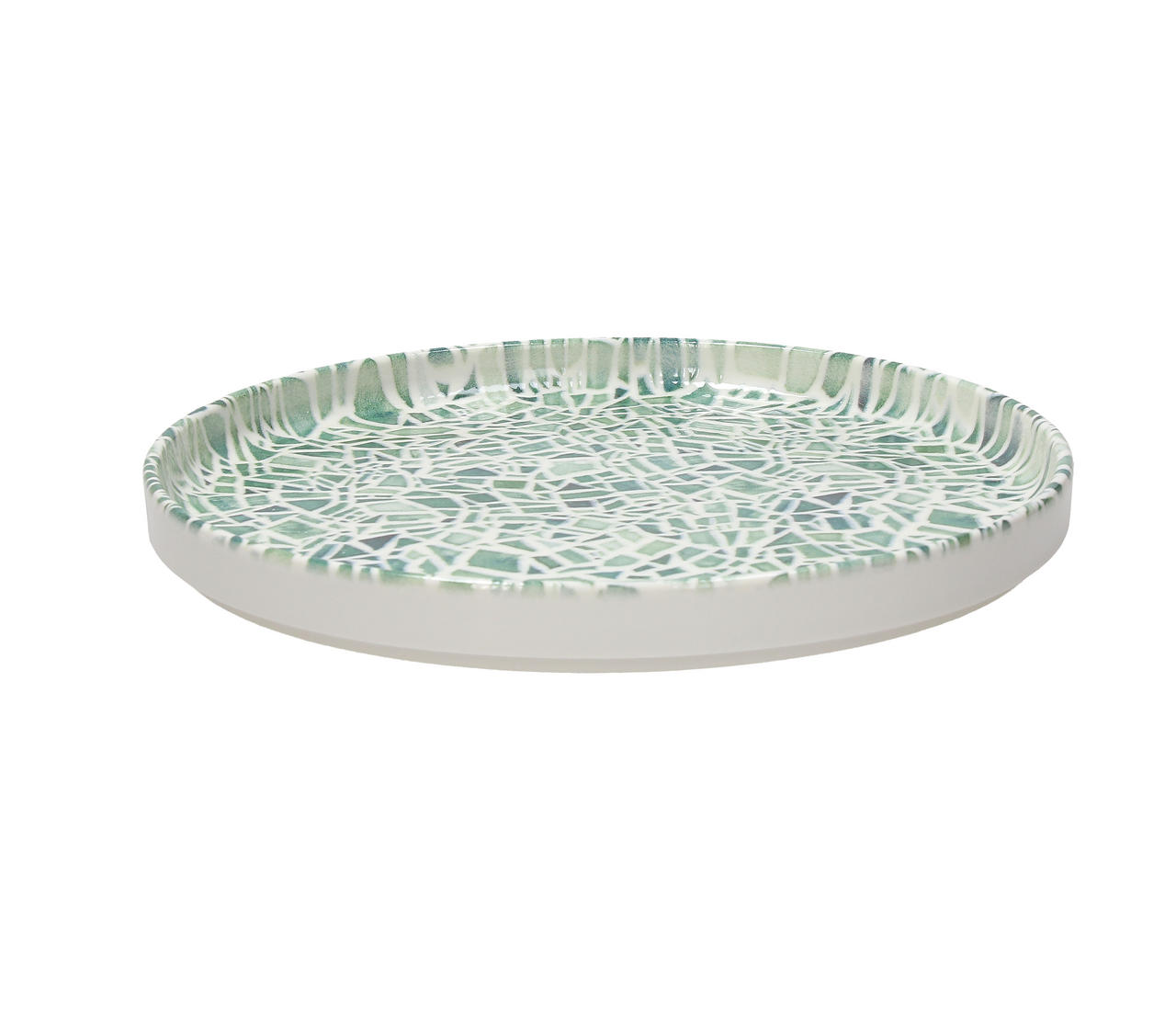Tognana Talíř mělký EDGE EMERALD 27 cm porcelán 6 ks