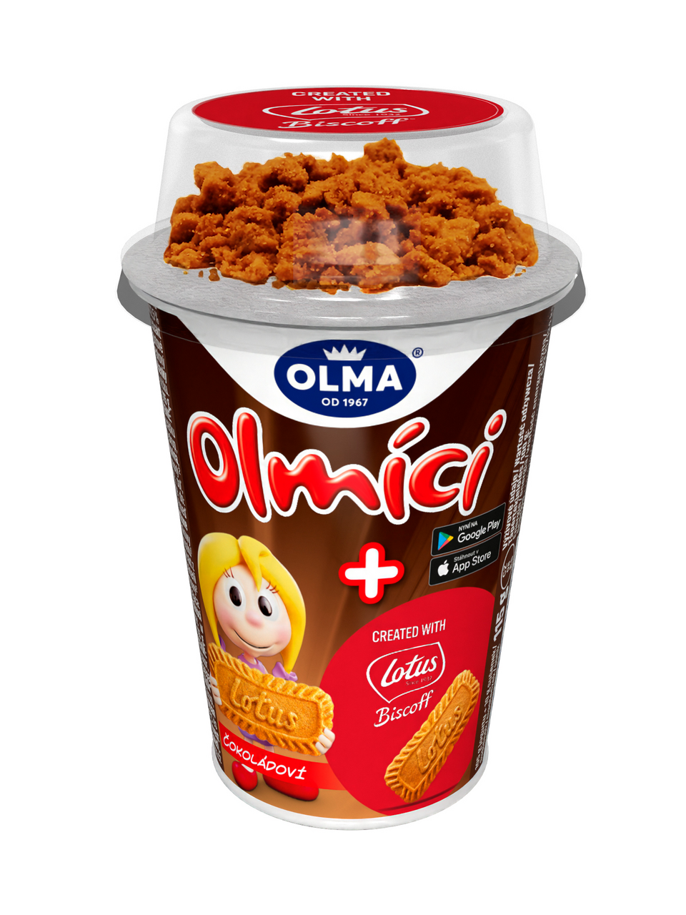 OLMA Olmíci Lotus mix vanilka/ čokoláda chlaz. 10 x 115 g
