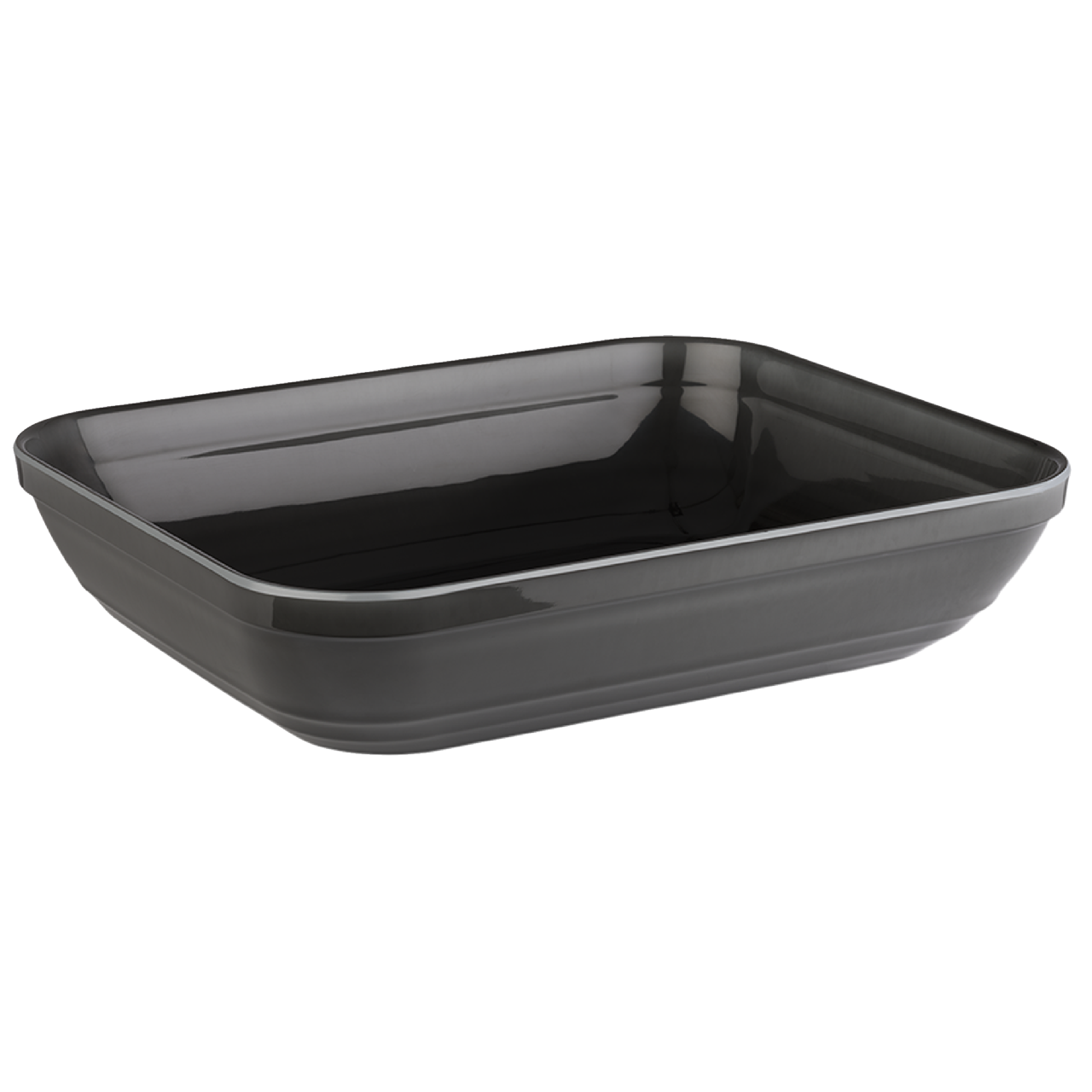 APS Mísa Emma GN 1/2 melamin šedá 1 ks