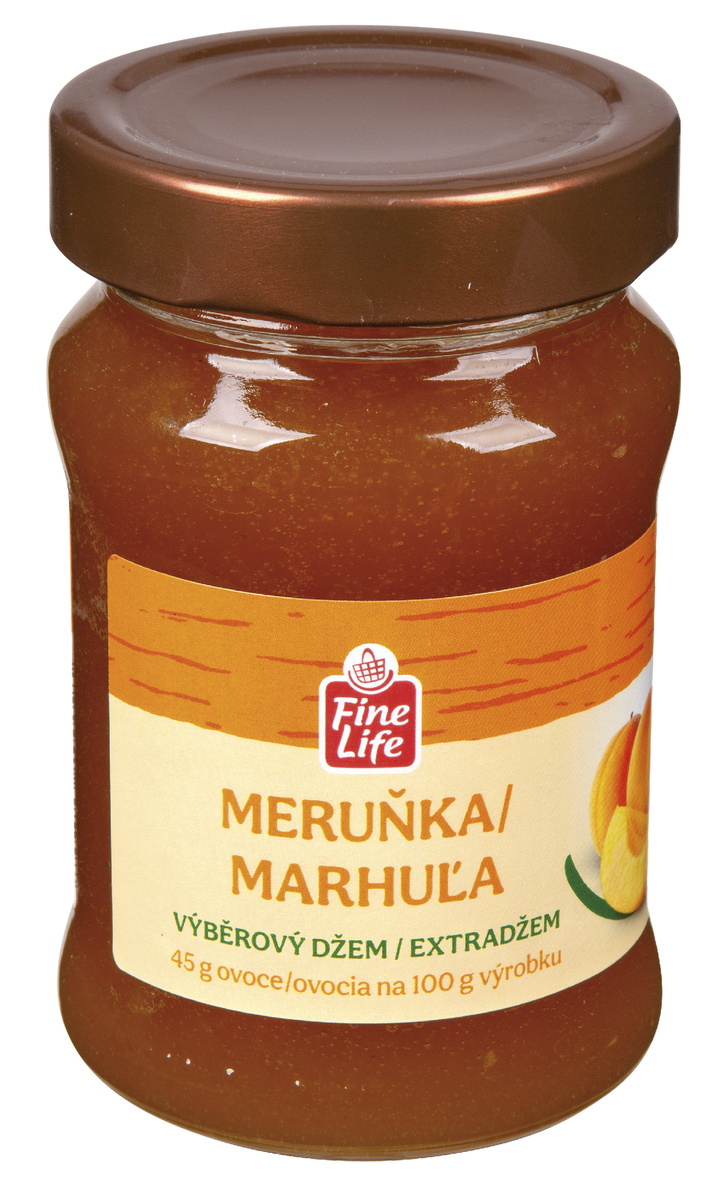 Fine Life Džem výběrový meruňka 340 g